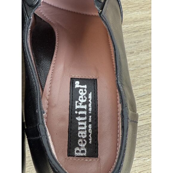 BeautiFeel Black Rosaline Leather Bootie Women’s Size 7.5 Casual Dressy - Picture 13 of 13